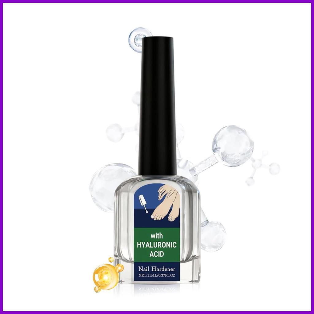 Nail Strengthener 11ML Gentle Handle Hardener Solution Gentle Hand Strengthener สําหรับเสียหายแห้งหม