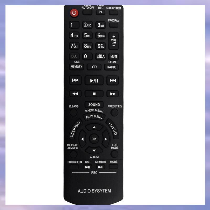 N2QAYB000637 รีโมทคอนโทรลสําหรับระบบเสียง SA-AKX32PH-K SA-AKX32PN-K SA-AKX32PR-K SA-AKX54PH-K SA-AKX