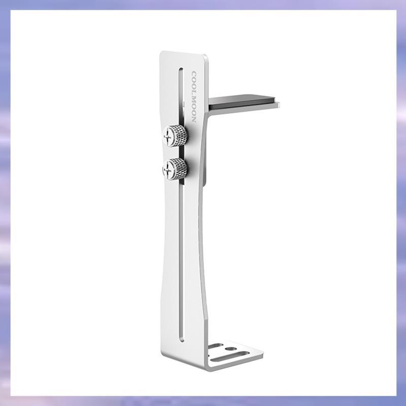 วงเล็บรั้ง GPU อลูมิเนียมแบบปรับได้สําหรับกราฟิกการ์ดแนวตั้ง- ที่วาง GPU สากลเหมาะสําหรับ GPU แนวตั้