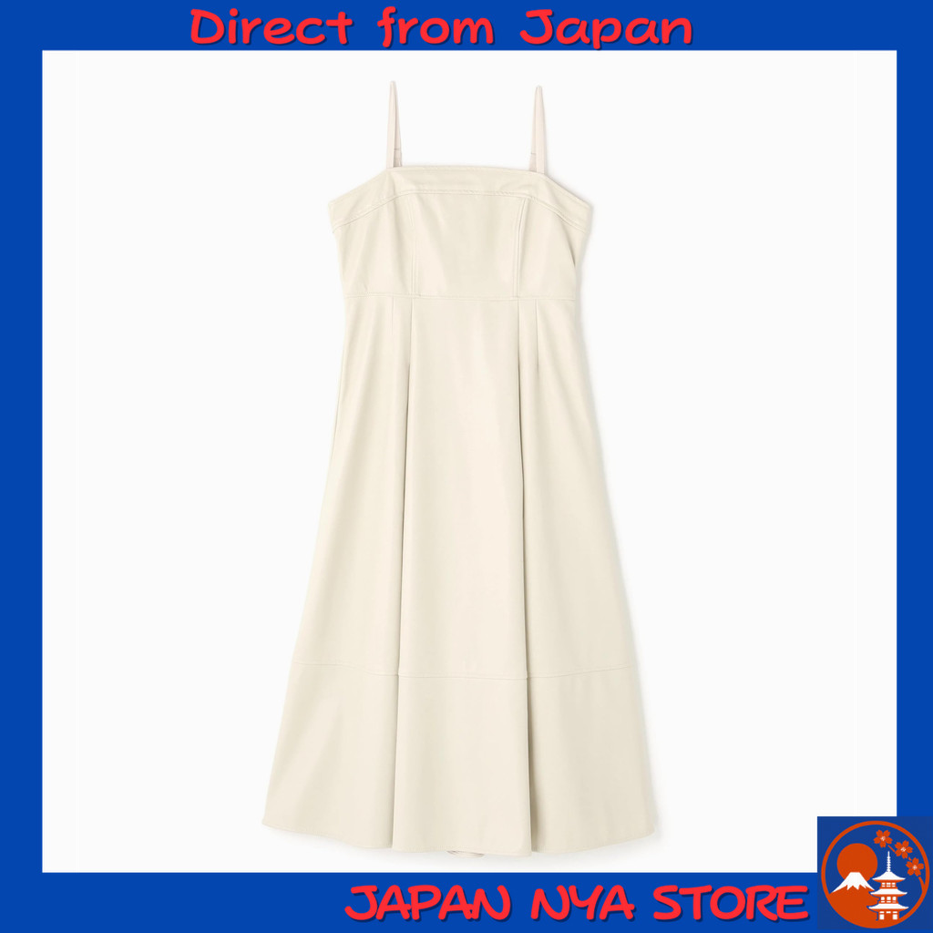 JILL by JILL STUART เดรสสายเดี่ยว (Variation Cami One-piece) รุ่น 125-5240065 สี Ecru ไซซ์ S  【ส่งตร