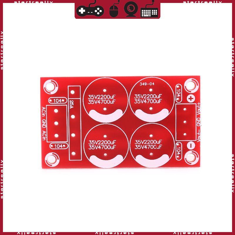 ST Rectifier Filter Power Supply Board บวกแรงดันไฟฟ้าเชิงลบ Dual Power PCB B