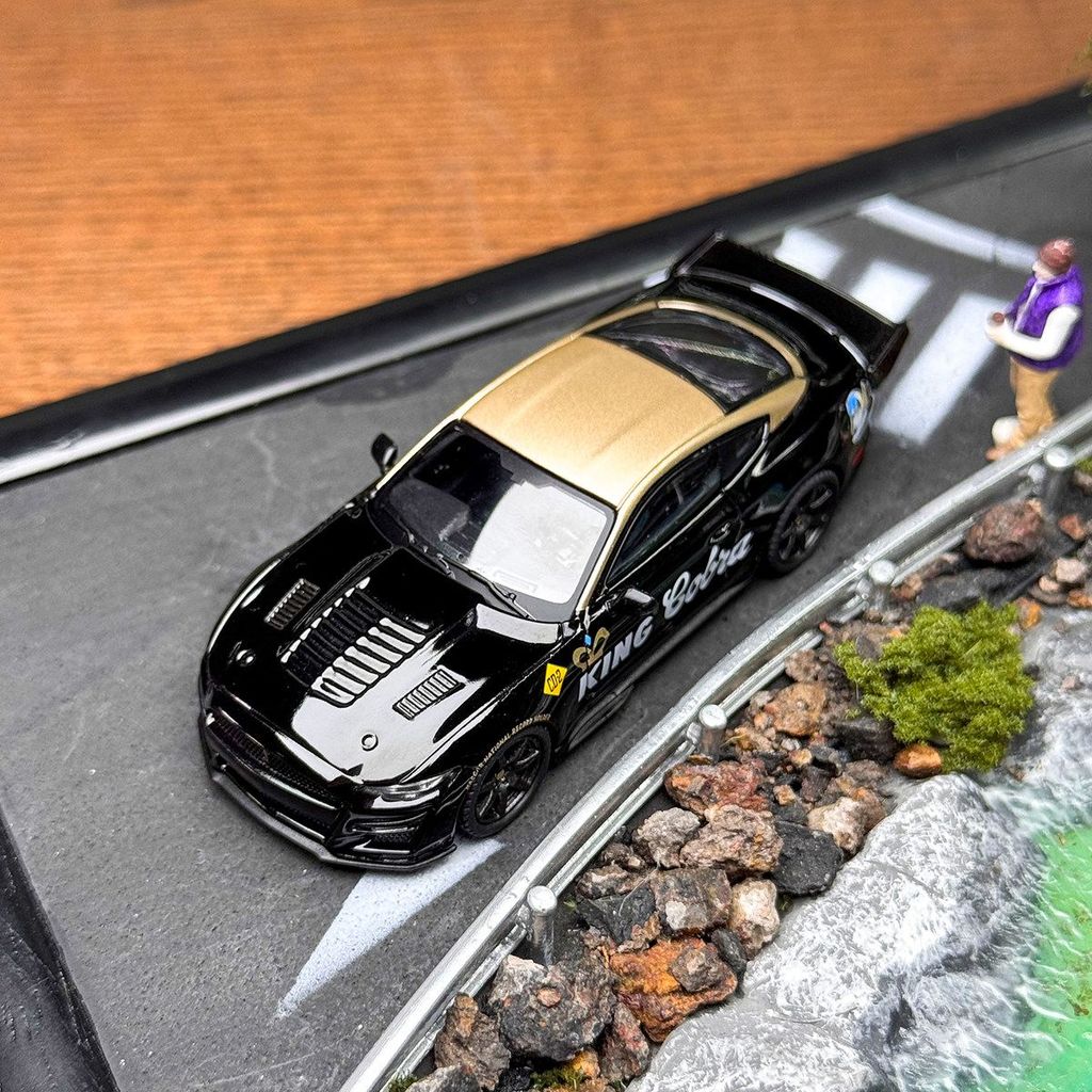 MINIGT 1/64 Wild Horse Shelby 1130 GT500 Alloy รถเหล็กโมเดลของเล่นของขวัญวันเกิด