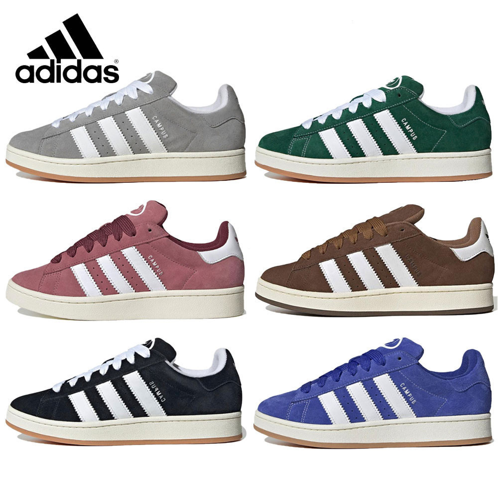 [6 สี] Adidas Originals campus 00s รองเท้าส้นเตี้ยสําหรับผู้ชายและผู้หญิง