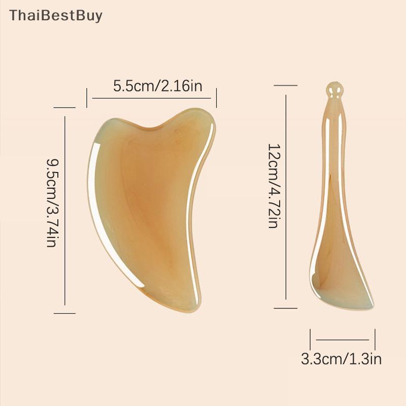 Thaibestbuy เครื่องนวดผิวเรซินกัวซาแผ่นกัวซาแผ่นนวดหน้าสปาตาเครื่องมือสำหรับนวดหน้าและหลังขาใหม่ ราคา ถูกที่สุด ดีลบีเคเค แกลเลอรีภาพที่ 9