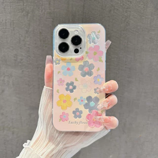 เคสดอกไม้สดน่ารักโรแมนติก เคสไอโฟน13 เคส IPhone 17 air 16 13 11 14 15 12 Pro Max XR X XS Max 16 8 7 15 Plus