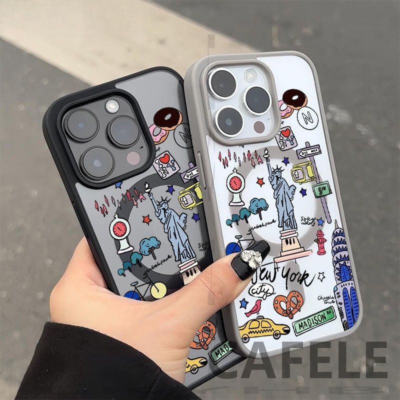 🍅Annie-เหมาะสำหรับ iPhone 17/16PROMAX 17AIR 15PLUS Apple 14PRO 13PROMAX 12 11PRO กันตก เคสไอโฟน-HLMSCX55