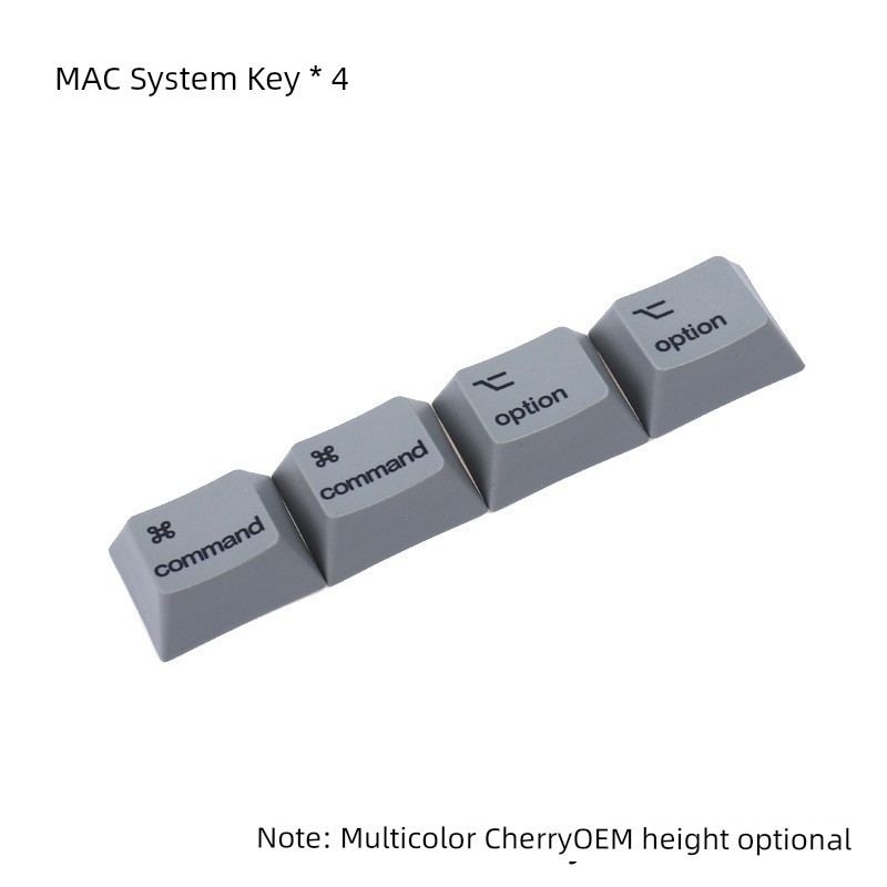 คีย์แคปไทย คีย์แคปลาย Apple MAC ฟังก์ชั่นระบบ Key PBT Color Keycap OEM/Cherry Original Factory ความสูง R1 1.25 1U