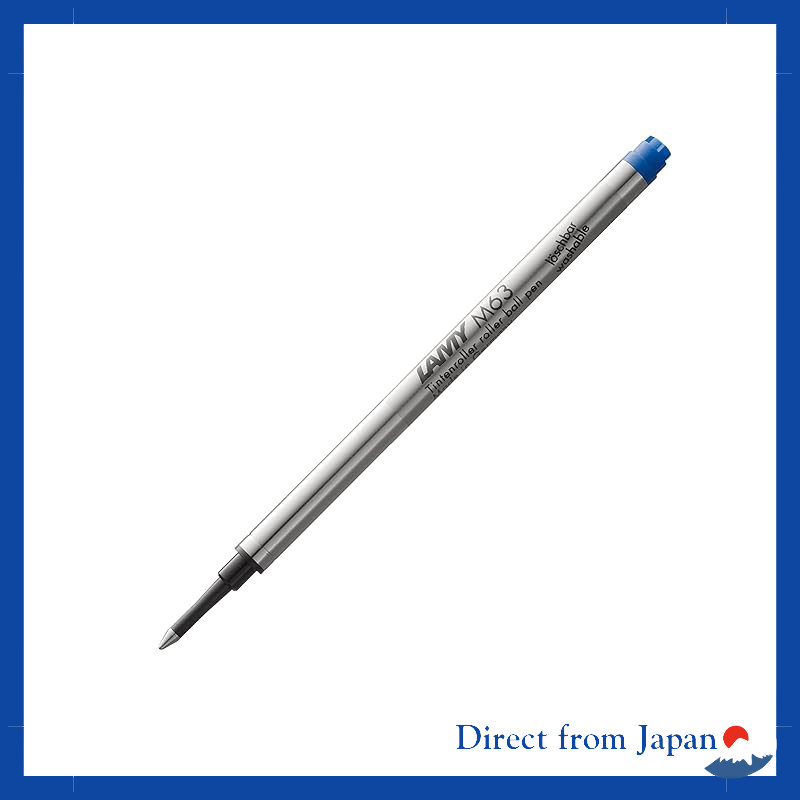 LAMY Rollerball Pen Refill M63 Blue - Smooth Writing Refill for LAMY Rollerball Pens