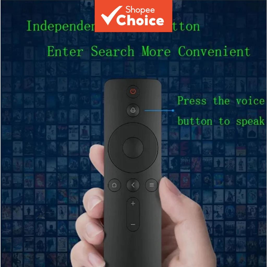 รีโมทเสียงสําหรับ Xiaomi002 สําหรับ Xiaomi Mi TV-Box 4S Mi TV Box 4 Mi Box 3 พร้อมไมโครโฟน