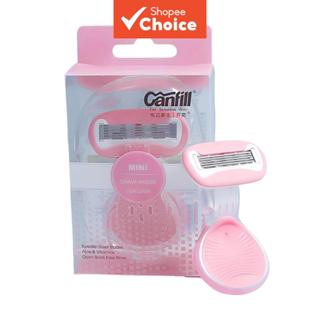 เครื่องโกนหนวดผู้หญิงแบบพกพา สําหรับโกนขนบนใบหน้า ขา บิกินี่…