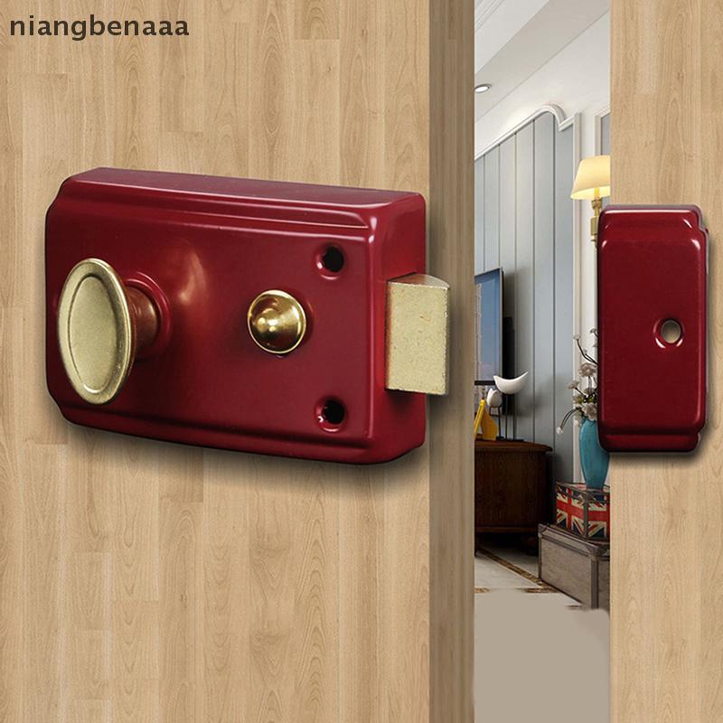 (niangbenaaa) Anti-Theft Home Strong Universal Heavy-Duty Door Lo Lo Lo ในร่ม Mortise Lo ใหม่