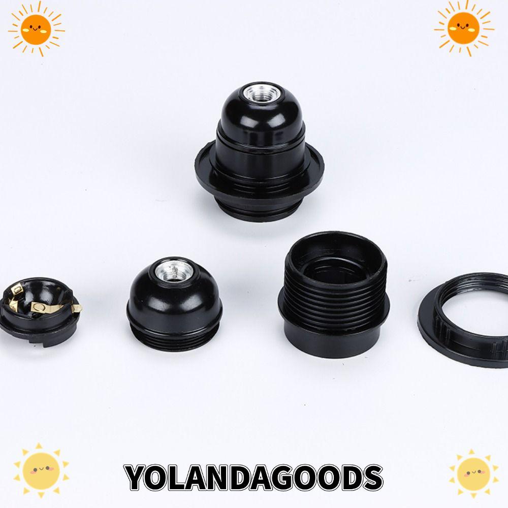 YOLANDAGOODS1 เกลียวโคมไฟหัวอุปกรณ์ E27 E14 โคมไฟตั้งพื้นโคมไฟปาก
