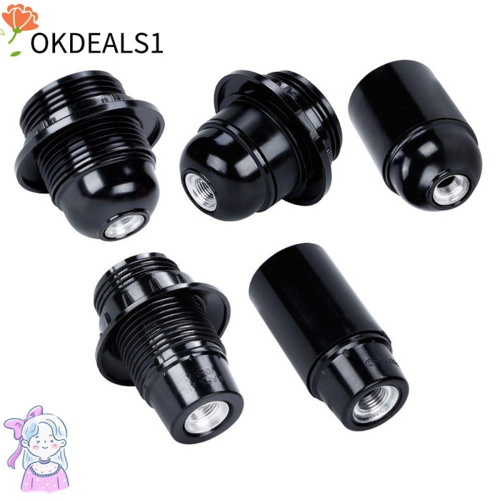 DEALSHOP โคมไฟเกลียว Head Self-Locking โคมไฟตั้งพื้น E27 E14 โคมไฟตั้งโต๊ะ