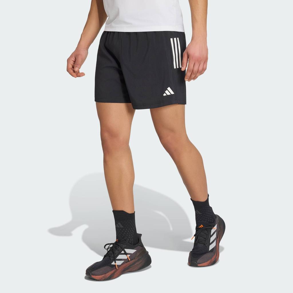 adidas วิ่ง กางเกงขาสั้น Own The Run ผู้ชาย สีดำ IY0704