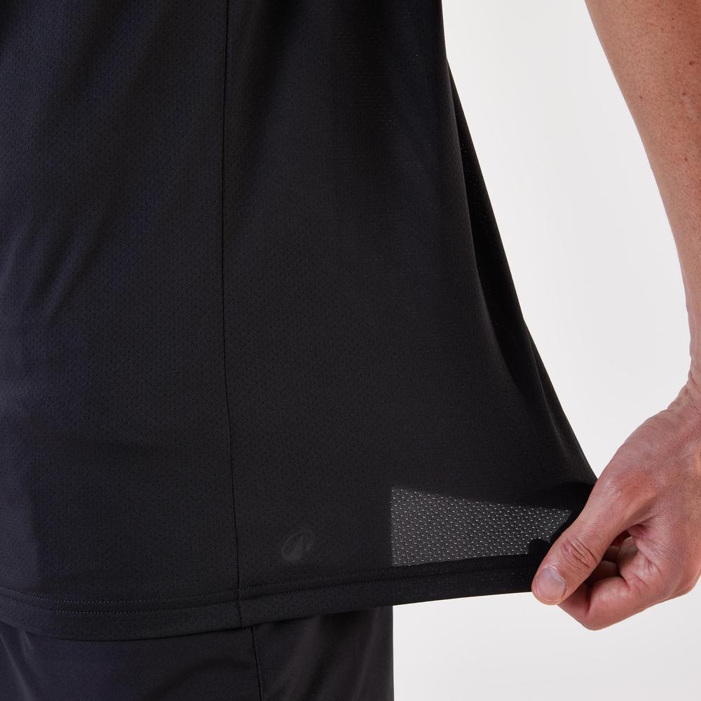 Decathlon Men'S Kiprun Run 100 Running T-Shirt เสื้อวิ่งสำหรับผู้ชาย รุ่น Kiprun 100 - Black - รูปที่ 3