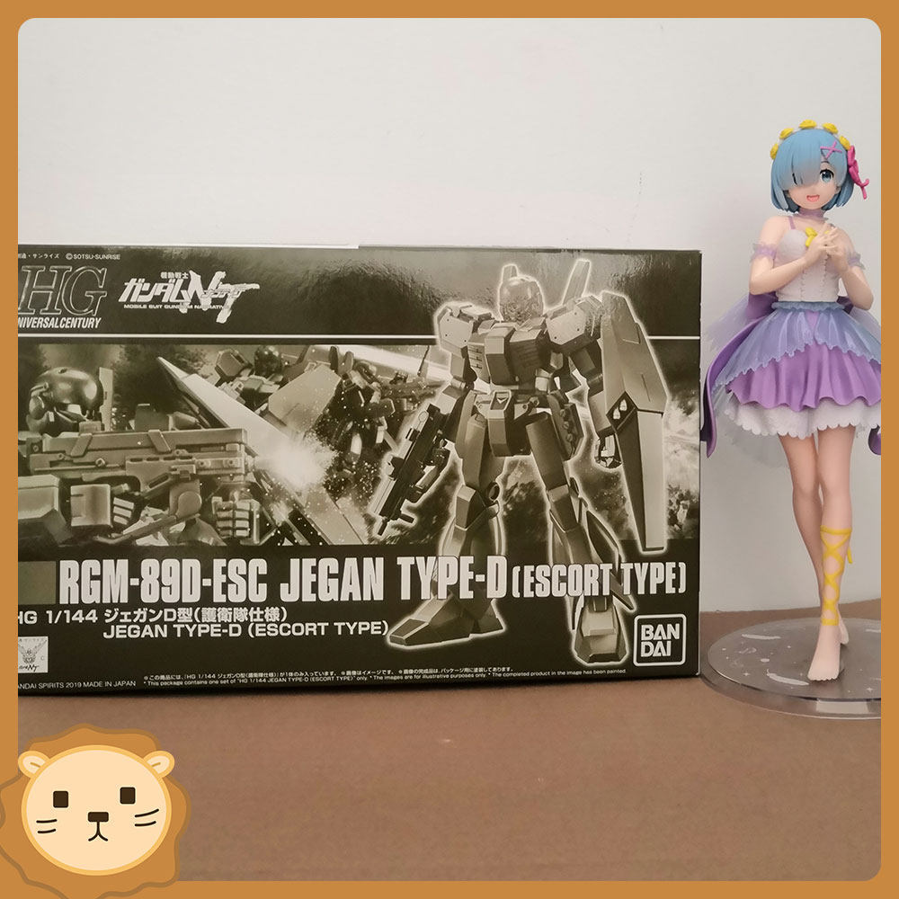 Bandai PB Limited HGUC Mobile Suit Gundam NT Jegang D-Type Guard Style Model Ready Stock