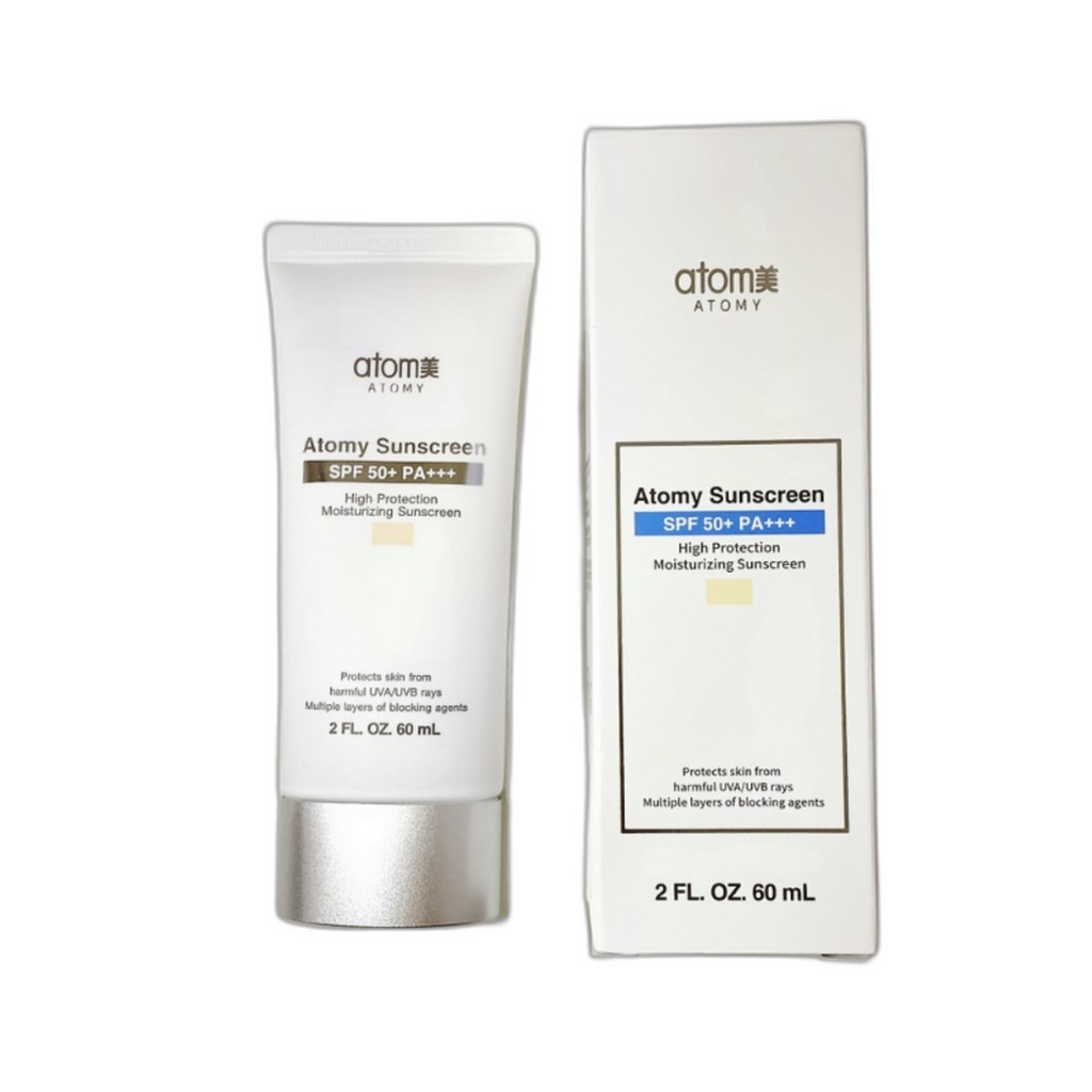 [atomy] Sunscreen Beige, 60ml, 1pc / Korean Sunscreen Beige / Lightweight Tint / ของแท้ 100% โดย Moo