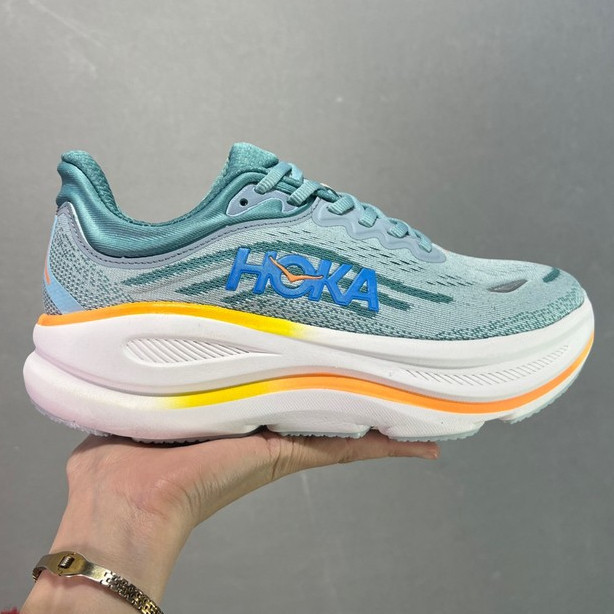 รองเท้ากีฬา Hoka Bondi 9 สําหรับทั้งผู้ชายและผู้หญิง