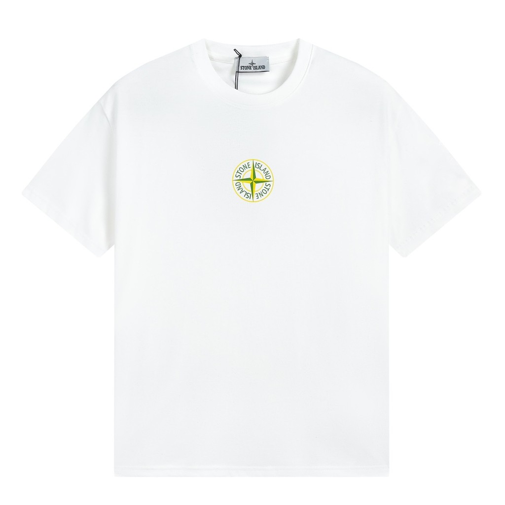 Chrome Hearts/Chrome Hearts 2026 คลาสสิกรอบคอแขนสั้นเสื้อยืดผู้ชายผู้หญิงสไตล์ Street ภายในด้านหน้าไ