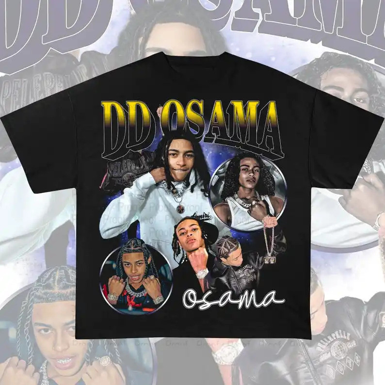 เสื้อยืด DD Osama - ทุกขนาด สำหรับทุกเพศ S-5XL