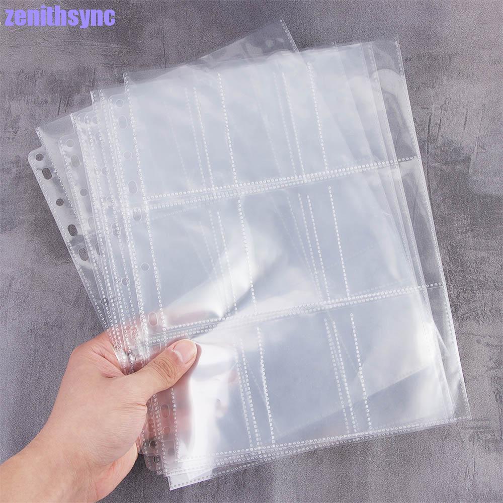 ZENITHSYNC Card Sleeves Card Holder 90 กระเป๋าอัลบั้มหน้า Heavy-duty สําหรับ Home Card Stock Gaming 
