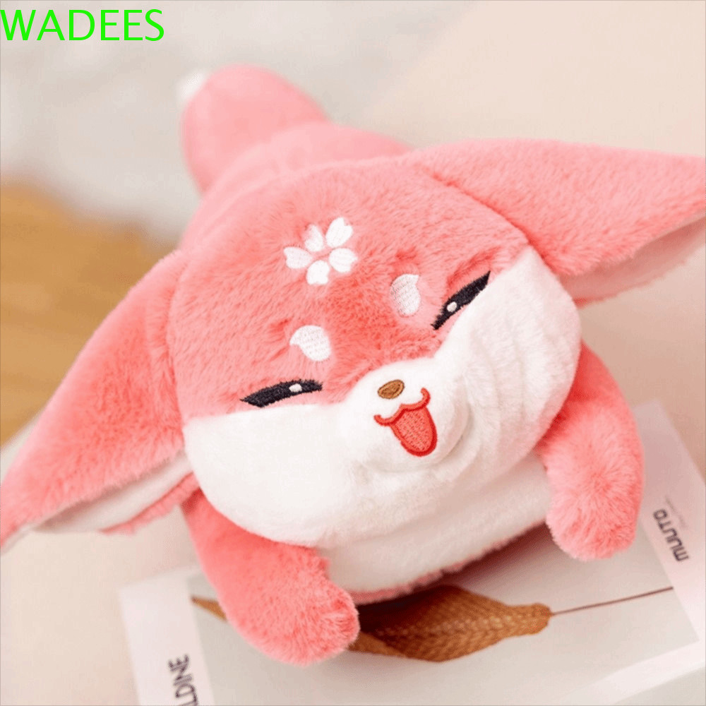WADEES Yae Miko ของเล่นตุ๊กตา, อะนิเมะสไตล์วัสดุนุ่ม Genshin Impact Plush, Plushies ตุ๊กตาน่ารัก Kaw