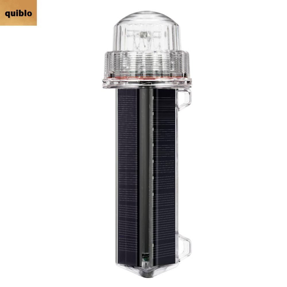 QUIBLO Marine Navigation Light กันน้ําแฟลชเรือไฟเตือนโคมไฟกระพริบ Marine