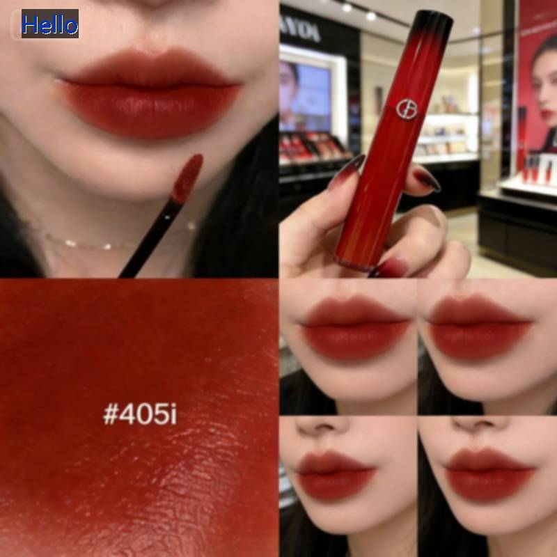 A-999 เครื่องสําอาง Ni Blackhead Lip Glaze Series Velvet Matte Non-Drying Long-Lasting สี Rendering 