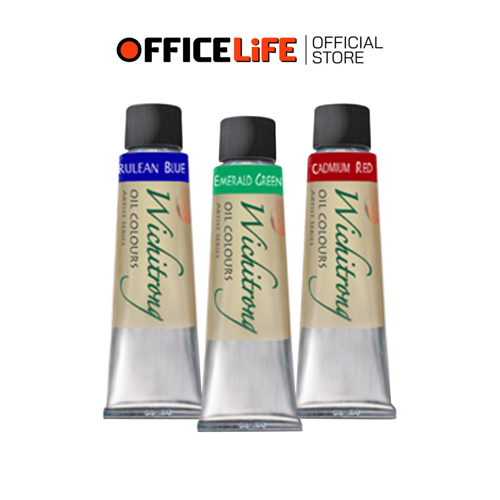 WICHITRONG (วิจิตรรงค์) สีน้ำมัน ขนาด 38ML มี 24 เฉดสี ( 1 หลอด )
