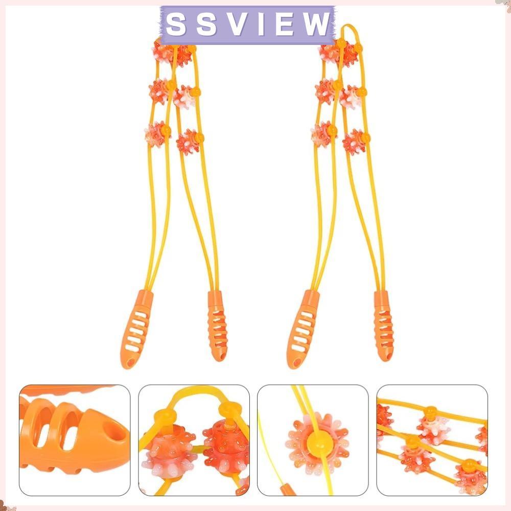 STILLSAVIEW Fitness Massage Roller Bead, Hand-held Multi-Function Back Massage, Shoulder Neck Muscle