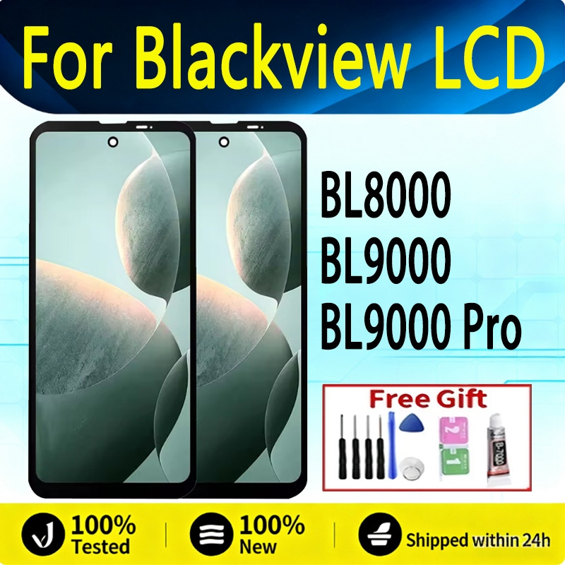 หน้าจอสัมผัส LCD ทดแทนสําหรับ Blackview BL8000 BL9000 BL9000Pro