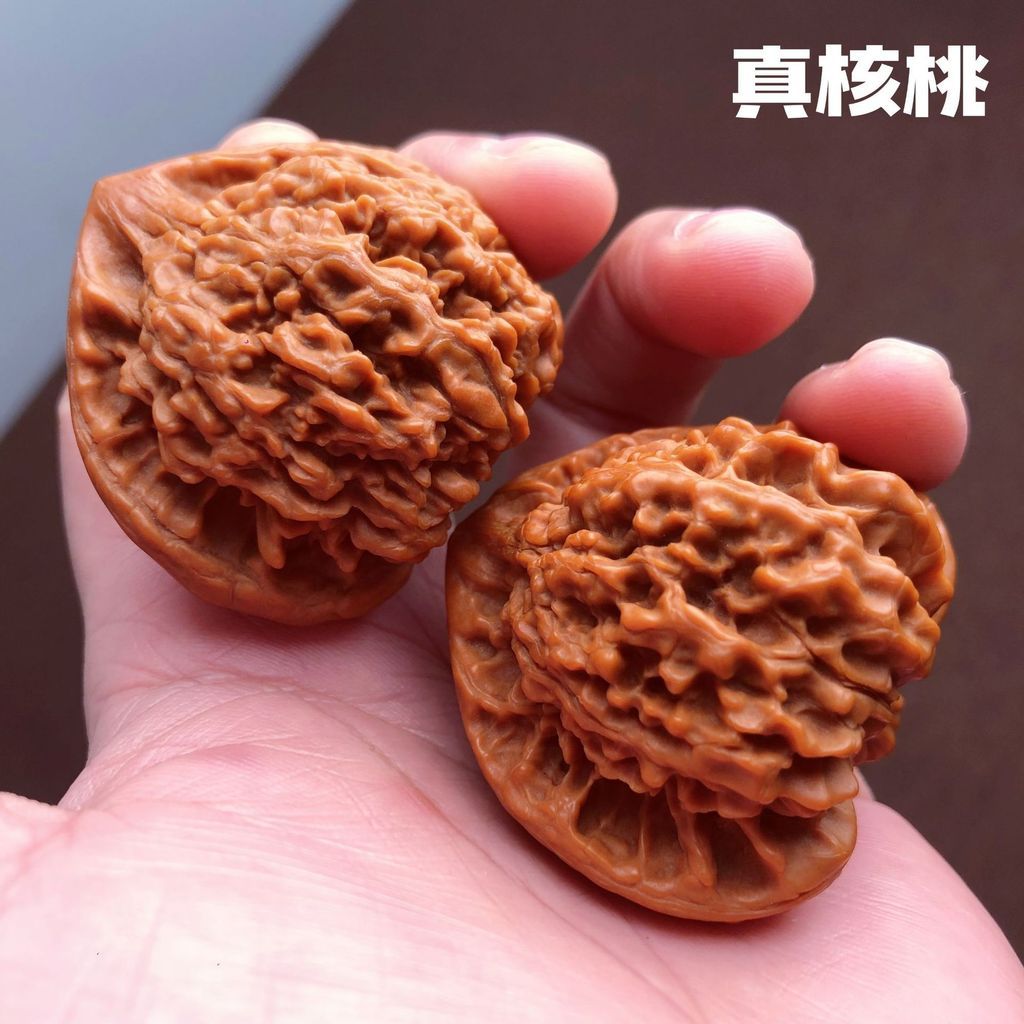 Wenwan Walnut Handle คู่วอลนัทธรรมชาติเล่นขัด Wang Yong Daguan หมวกผู้ชายดูพื้นที่เฉพาะ xiazheng.my20260302