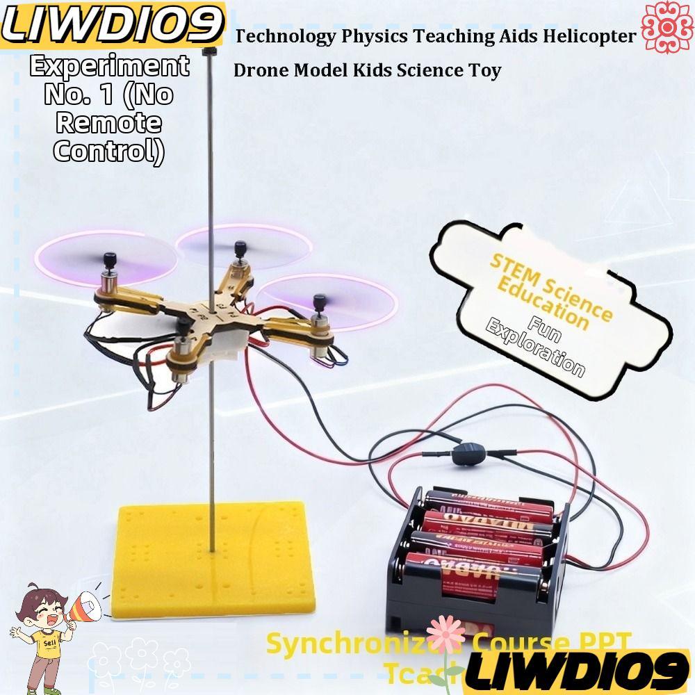 หลิวดี โดรนรุ่น, ทําเอง 90*90*205มม เด็กวิทยาศาสตร์ของเล่น,พลาสติกเอดส์เฮลิคอปเตอร์เกมสําหรับเด็ก