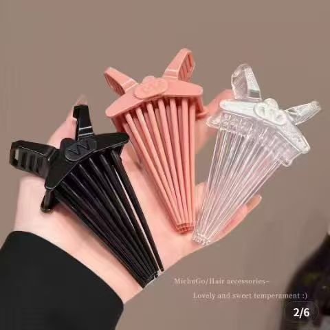 กิ๊บรูปกะโหลกสำหรับผมหน้าผาก Hairpin แบบไฮสเกล ตกแต่งทรงผมได้อย่างมีสไตล์