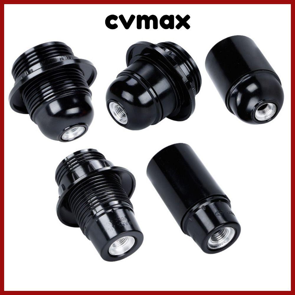 CVMAX ที่ยึดโคมไฟ E27 E14 อุปกรณ์เสริมโคมไฟ ปากโคมไฟล็อคตัวเอง