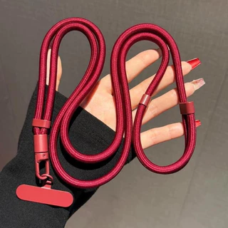 High-End ยี่ห้อโทรศัพท์มือถือ Lanyard Crossbody ปรับไหล่แขวนคอ Strong กลางแจ้ง Anti-Lost Multifunctional โทรศัพท์มือถือ Chain