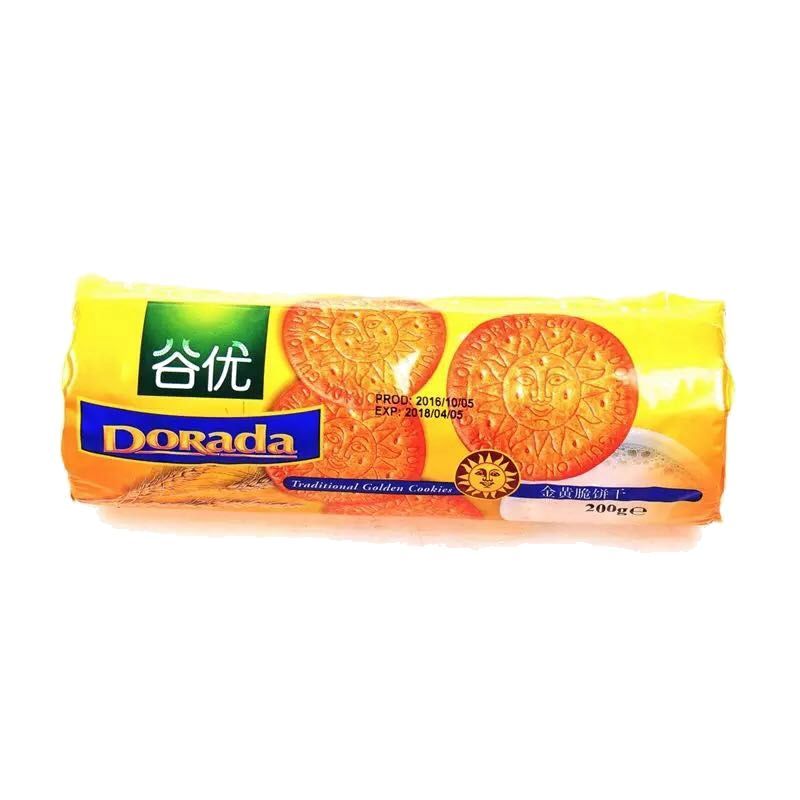 สเปนนําเข้าขนมขบเคี้ยว Gullon Gullon Golden Crispy Biscuits 200g Snacks20260306