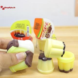 Shopifyle Squishy ใหม่ Fidget ของเล่นแปลกพุดดิ้งบีบ Dpress ข…