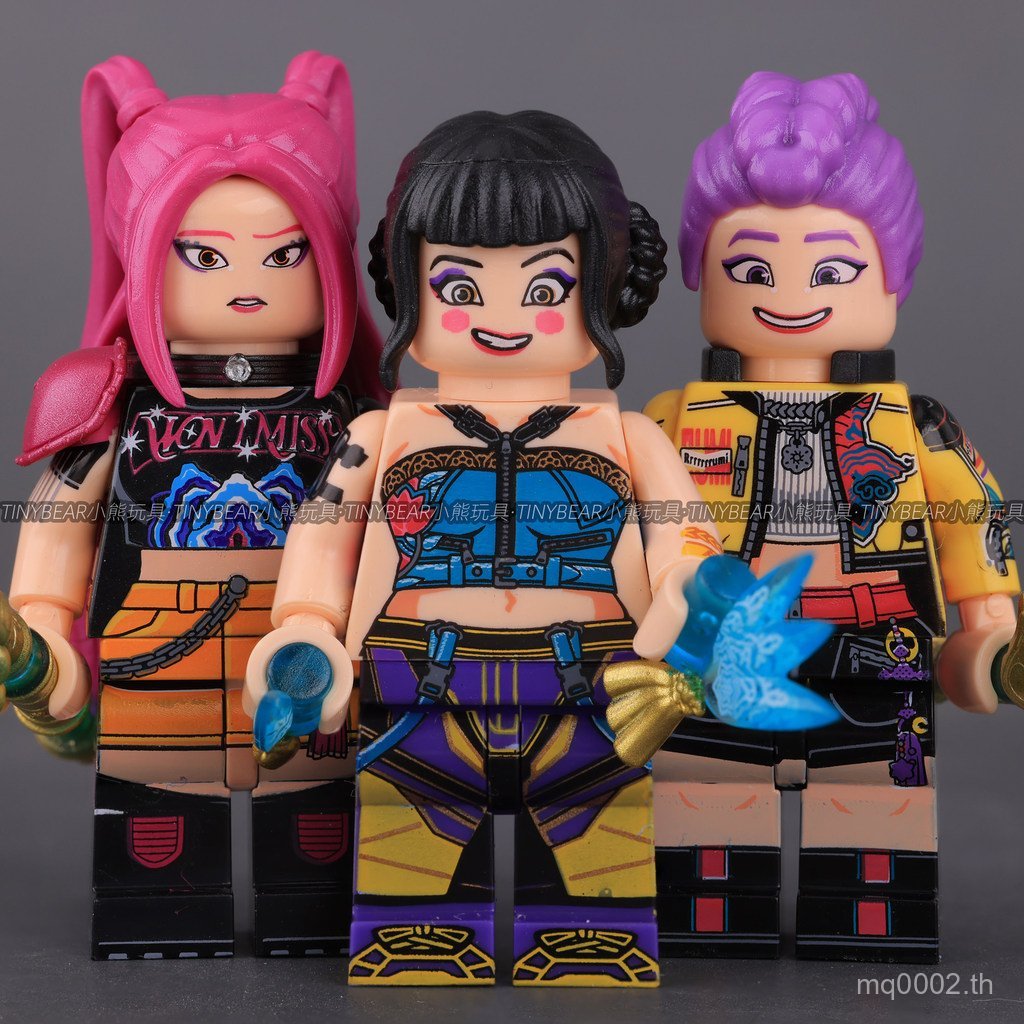 ขายร้อนในประเทศ WM Third Party Building Blocks Minifigures HUNTRX HUNTRX KPOP ผสม Miralu Mizo Yi Aid