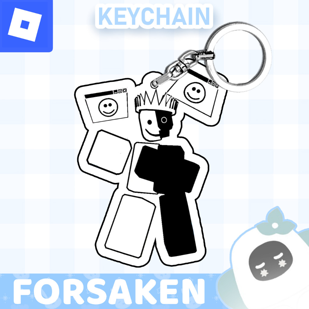 Ganci / Gantungan Kunci Akrilk ROBLOX FORSAKEN NOLI YAI SKIN