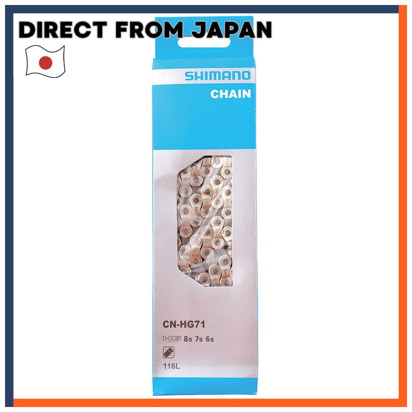 Shimano CN-HG71 HG Chain For 6 7 8 Speed Silver