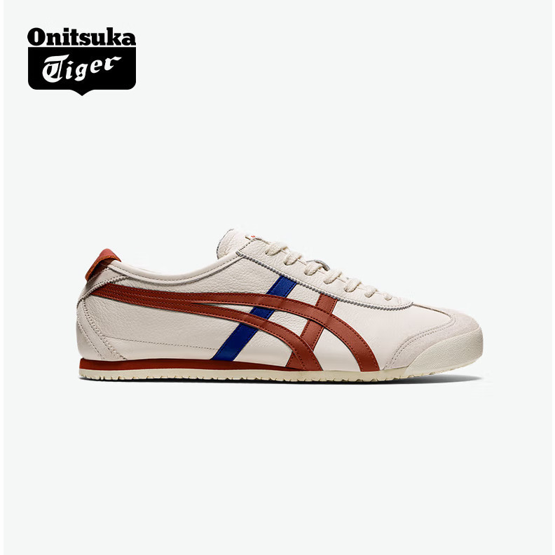 ONITSUKA TIGER ONITSUKA TIGER ผู้ชายผู้หญิง MEXICO 66 รองเท้าผ้าใบลําลอง