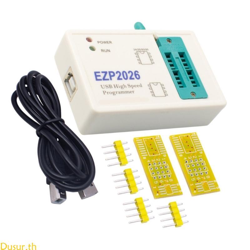 Dusur EZP2023 Speed Flash Programmer รองรับชิปหน่วยความจําหลายตัวสําหรับ 25 EEPROM 24 EEPROM 93 EEPR