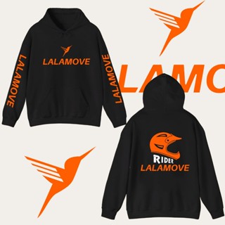 Hoodies M-3XL LALAMOVE เสื้อฮู้ด ลาลามูฟ โลโก้สีสด HOODIE แบ…