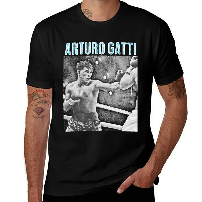 prints shirts shirt Gatti printed Arturo cotton t shirts man with t t T-Shirt Boxing. man for