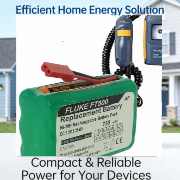 Replacement 730mAh Battery for Fluke FiberInspector Mini & FT500