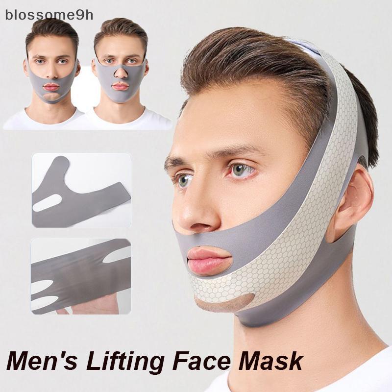Blossome9h Double Chin Face Mask Facial Thin Face Mask Slimming Bandage Skin Care เข็มขัดรูปร่าง Lif