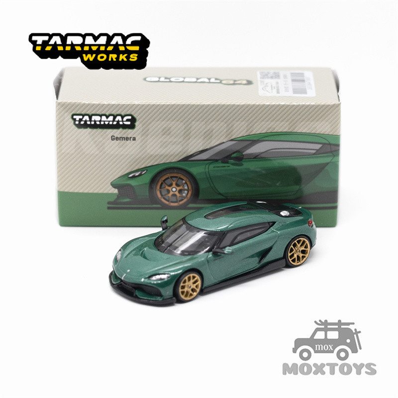 Tarmac Works TW 1:64 Gemera Green รถเหล็กโมเดล