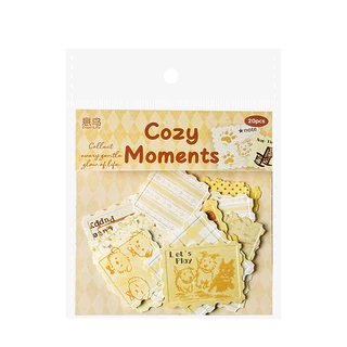 Journamm 20pcs กระดาษสติกเกอร์ตกแต่งสําหรับตกแต่ง Junk Journal Scrapbooking อุปกรณ์กระดาษสติกเกอร์ตกแต่ง