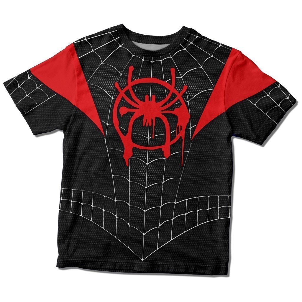 [ราคาไม่แพง]เสื้อ Spider Man Extraordinary Spider Man Man Spider Miles Morales Spider Man Uniform 3D